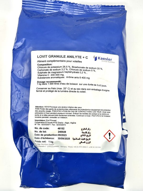 LOVIT GRANULE ANILYTE+C