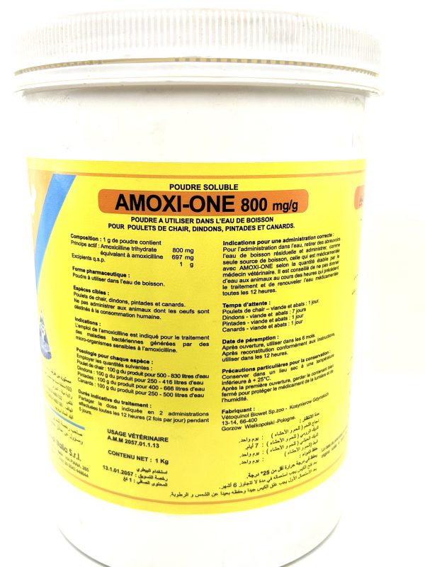 AMOXI-ONE 800 mg/g